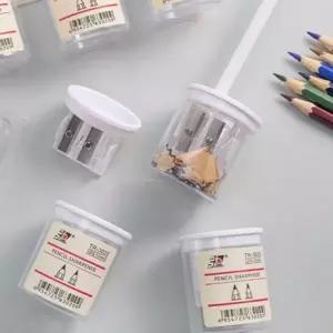 [알티피아]ksr 휴대용 투명 미니 더블 연필깎이