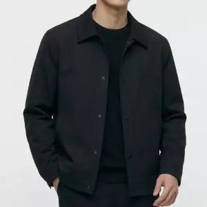 미니멀 캐주얼 카라 자켓 남성 포멀 아우터 베이직 슬림핏 가을 데일리룩