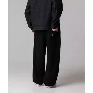 DICKIES 베이직 루즈핏 스웨트 팬츠 Black 367238