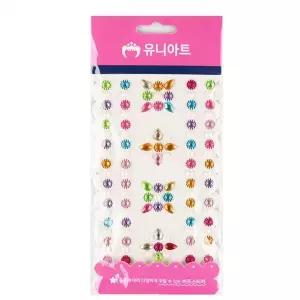 [하프클럽/브이와이]유니아트 비즈스티커 공예 46번