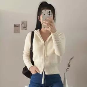 소프트무드 투웨이 후드 니트집업 가디건