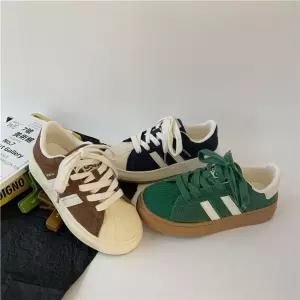 EAMT 여자 캔버스화 더블 스틸레토 슬립온 캐주얼 스니커즈 5320 YJ5