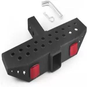 RV SUV 트럭 플랫베드 캠퍼를 위한 2인치 히치 리시버 및 안전 반사판이 장착된 1000LBS 스텝