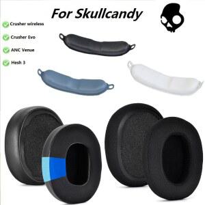 호환 Skullcandy Crusher Wireless Crusher 3 Venue crusher EVO HESH 3 헤드폰 교체용 헤드밴드 쿠션용 냉각