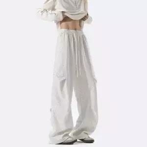 록쉬블몰 남자 바지 춘추 캐주얼 커브 배기핏 긴 와이드 HO1