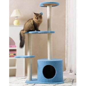 고양이 나무 등반 선반 프레 점프 타워 잘삼 기둥 통합 사이 RS SCRAT 플랫폼 긁는