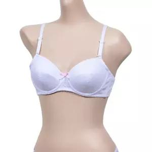 심플한 화이트 초등 여중생 A컵 와이어 브라 중학생 아동 주니어3단계 상의속옷