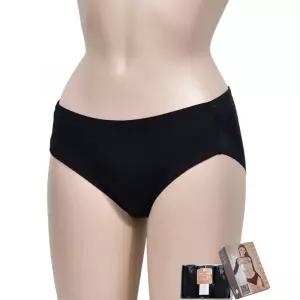 부드러운촉감 노라인 여성 위생팬티 검정3매 생리 여자속옷 여중생 주니어 방수