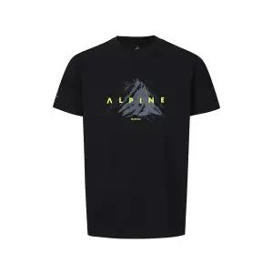 매장정품 BLACKYAK 공용 알파인 그래픽 반팔티_BK