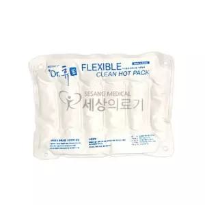 삼부 닥터휴옥 후렉시블 크린 핫팩 습식용 한의원 찜질팩 크림