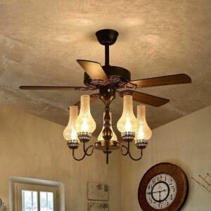 거실실링팬조명 장식품 선풍기 무소음 샤크팡 거실등