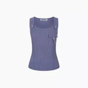 [AK분당점] [에고이스트] [CAPSULE LINE] 아웃 포켓 디테일 슬리브리스 ES2CV360