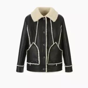 [AK수원점] [에고이스트] 아웃포켓 포인트 루즈핏 인조무스탕점퍼  ER4MZ065