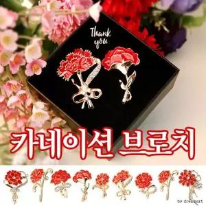 카네이션 브로치 모음전 최저가 / 어버이날 / 스승의날 / 부엉이 브로치 / 선생님 학교 병원 행사 선물