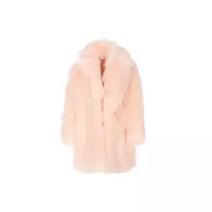 레이드 RAID 오버핏 퍼 코트 라이트핑크 24560126 001