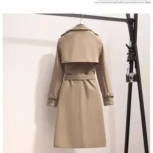 여성용 여자 여성 롱 하프 정장넥 헨리넥 코트 트렌치 루즈핏 스타일 조거 더블 CH5