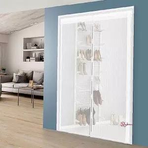 현관모기장 자석 자동 원형 방충문 방충망 150x230 아파트 출입문 현관문ijk042