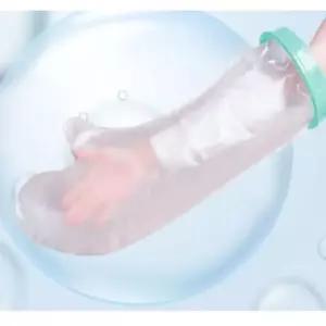 깁스 방수 샤워 커버 짧은팔 통깁스 방수포 링거