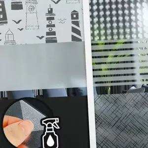 불투명 창문 필름 반투명 차단 암막 시트지 유리