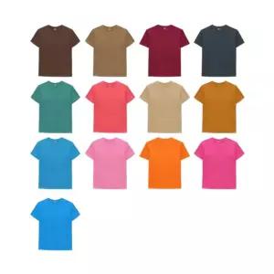 찜질복 13컬러 면20수라운드찜질복상의 마사지복