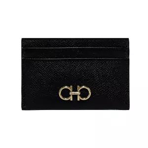 [페라가모] 간치니 카드 지갑/블랙/220007 742164