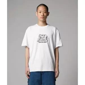 매장정품 DICKIES 디키즈 컴패니언 센터 로고 티셔츠 White DK0A4Z910WH 1467686