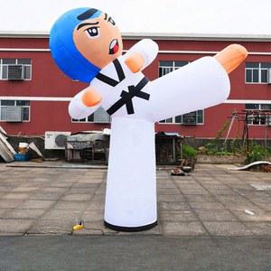 태권도 조형물 태권도장 홍보간판 에어바운스 에어풍선