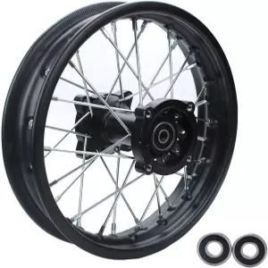 미니 바이크 3.00-12 80/100-12 뒷바퀴 림 12-15mm 베어링 어셈블리 더트 피트 허브 SSR TTR CRF 18.5-12