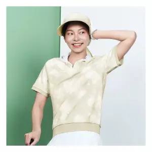 매장정품 [제이디엑스 JDX]여성 플라워 패턴 반집업 후드 반팔 티셔츠 X1TSW6503 256982