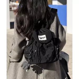 매장정품 BYMOSS 미니 스트링 백팩 vol2 - 블랙