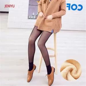 [하프클럽/] 코코 밍크융털기모 착시스타킹 레깅스