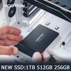 KOOTION Sata SSD 2TB 512GB 내부 솔리드 스테이트 드라이브 노트북 데스크탑 PC 서버용 2.5인치 HDD 하드