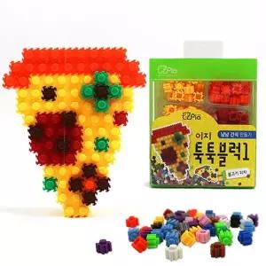 [하프클럽/브이와이]툭툭블럭 만들기 마이크로블럭(불고기피자)