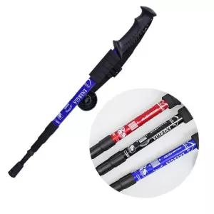 일자형 4단 등산 스틱등산용 스틱 지팡이