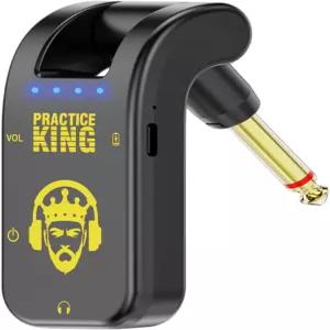 부티 사일런트 기타 앰프 헤드폰 이어폰 충전식 282 회전식 헤드 포터블 USB 오디오 인터페이스 포함 전기