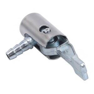 호환 보어 호스 자전거 트럭 타이어 팽창기 밸브, 공기 펌프 클립 깍지 금속 어댑터 커넥터, 팽창식 커넥터