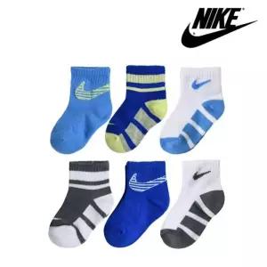 [국내매장판] 나이키 키즈 트로피 삭스 6PK 양말 세트12-24개월 A251SO273P 259036