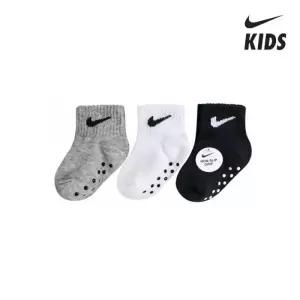 [국내매장판] 나이키 키즈 코어 스우시 그리퍼 삭스 3PK 12-24개월 3컬러 택1 A253SO253P 258913