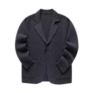 남성용 정장 자켓 니트 가디건 봄가을 싱글 캐주얼 코트 KS3