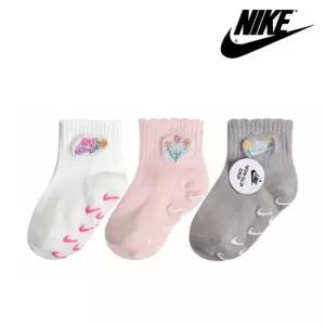 [국내매장판] 나이키 키즈 걸즈 플로럴 삭스 3PK 양말 세트 12-24개월 A251SO275P 259045