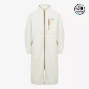 노스페이스 NC4FR85B 여성 테디 플리스 코트 CREAM