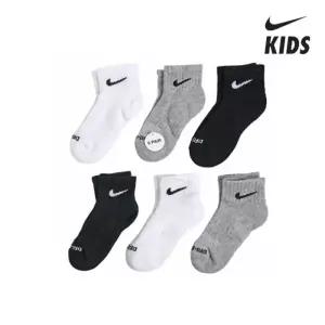 [국내매장판] 나이키 키즈 DF 퍼포먼스 베이직 삭스 6PK 세트 5-7세 A252SO418P 259050