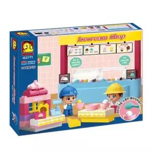 [하프클럽/베스트쇼핑]옥스포드 아이스크림매장 블럭 블록 만들기 장난감 I