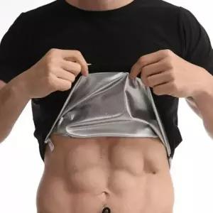 [하프클럽/]헬스 땀내는옷 땀복 반팔티 땀복티 스판 운동복 남성