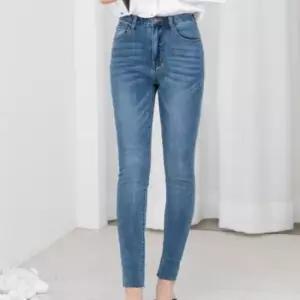 친절한탄씨 하이웨스트 여성 스판 데일리 롤업 워싱 슬림핏 청바지 여성청바지 부츠컷청바지