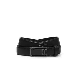 [닥스] 블랙 트윌 엠보 남성 자동벨트 DBBE4F834