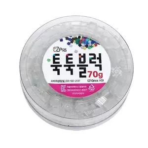 [하프클럽/브이와이]이지 툭툭블럭 툭툭투명블럭 리필(투명)70g
