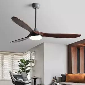우드 실링팬 조명 북유럽 천장 저소음 선풍기 안방 거실