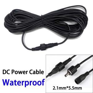 방수 DC 12V 연장 전원 케이블 남성-여성 태양 광 커넥터 와이어 IP67  실외 0.5m 1m 2m 3m 5m 코드