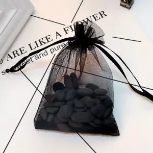 망사 선물 포장 주머니 방향제 대형 15x20cm 드로스트링 파우치 비누